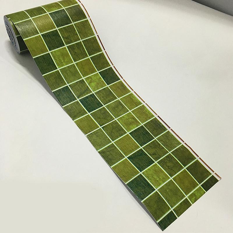 Tapet autoadeziv DIY pentru linia taliei Dormitor Sufragerie Plintă Autocolante de perete Bucătărie Baie Impermeabil Folie grădiniță