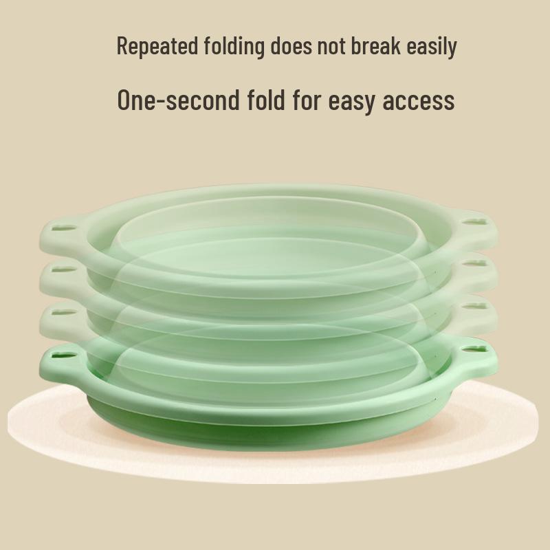 Portable Foldable Washbasin for Dorms, Outdoor Travel, and Household Use