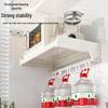 Wall-Mounted Kitchen Storage Rack for Microwave & Oven