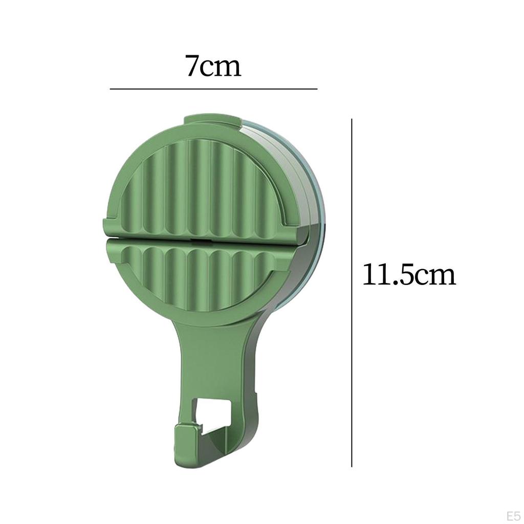 Heavy-Duty Vacuum Suction Cup Hooks for Secure Hanging of Shower Accessories
