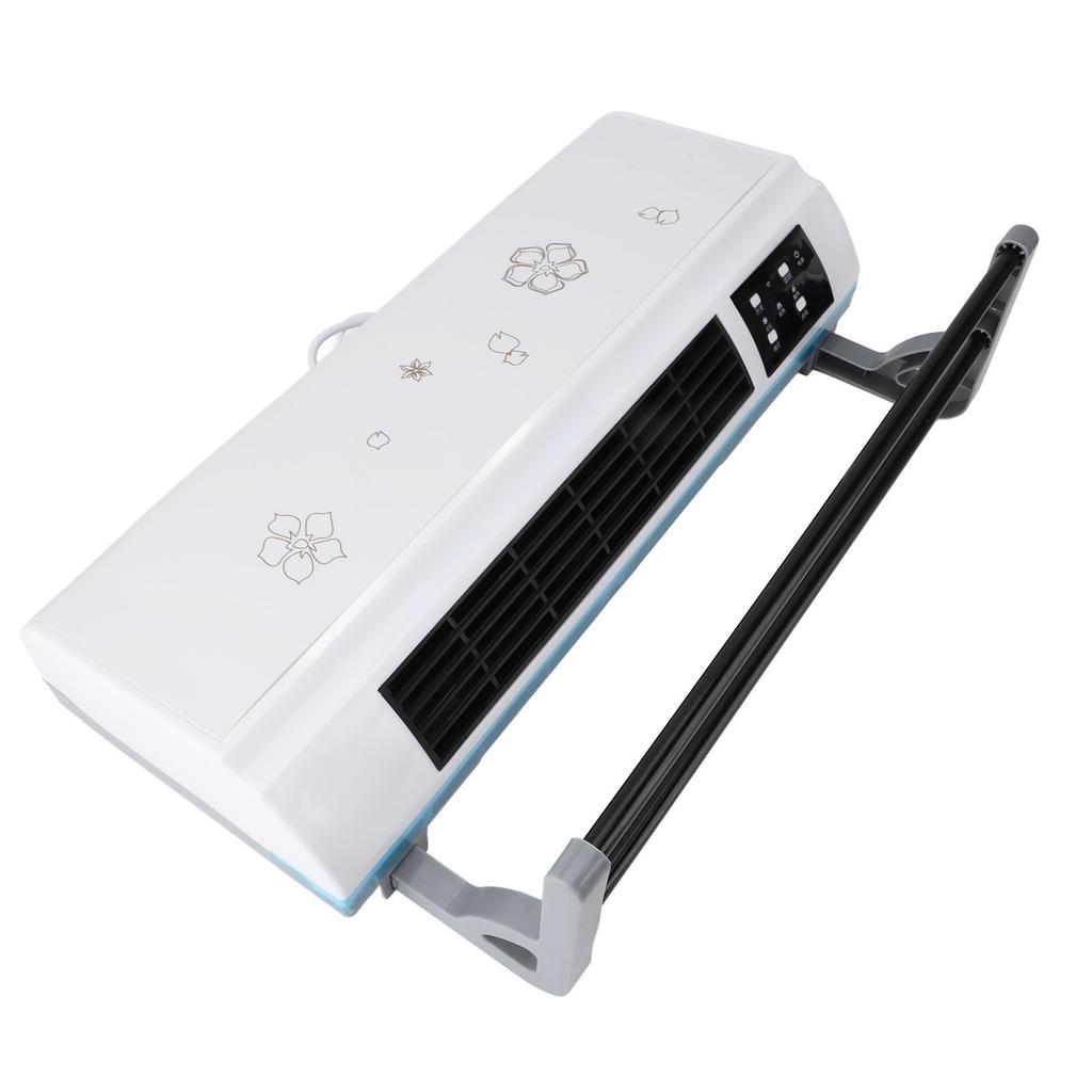 Wall Heater Waterproof Nature Warm Wind Auto Constant Temp Electric Air Heater with Remote for