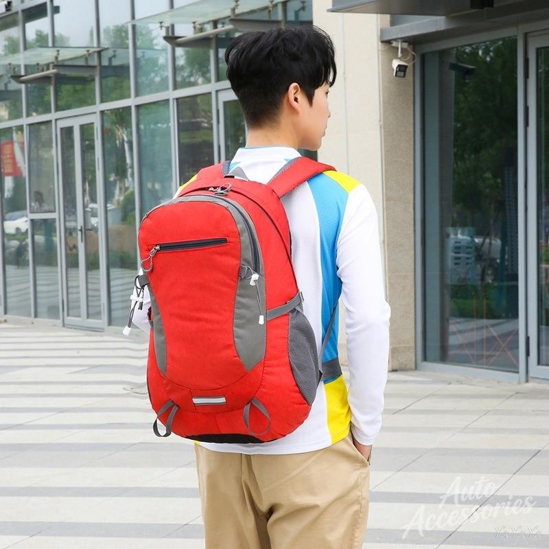 FWAV6 Casual Car Logo Backpack School Outdoor Hiking Lightweight Travel Daypack For BMW M Performance 1 3 5 7 Series X1 X3 X5 Stickers
