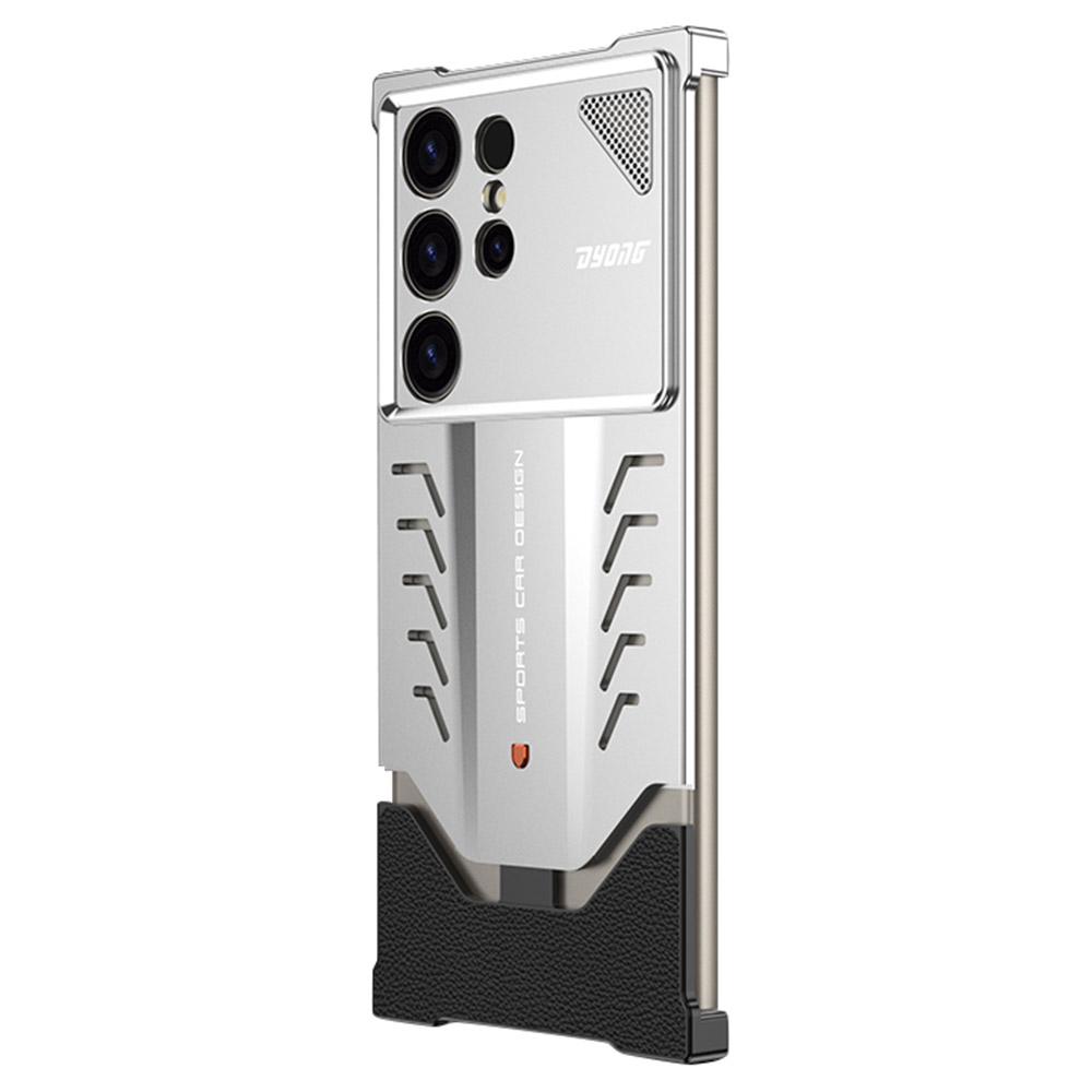 DYONG Pentru Samsung Galaxy S25 Ultra Carcasă Metalică Design Snap-Open Disipare Căldură Rezistent la Șocuri Husă Telefon