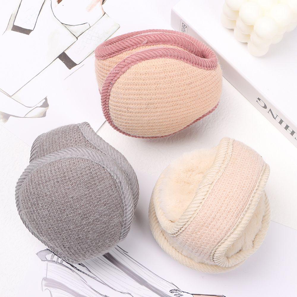 Winter Casual Soft Thicken Warm Ear Warmers Warm Earmuffs Ear Protection