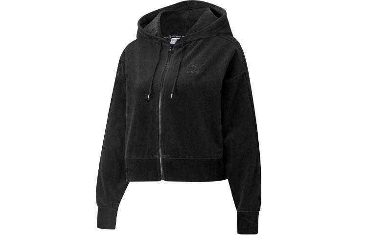 PUMA ICONIC T7 Cropped Coat Women s Black 532948-01 M