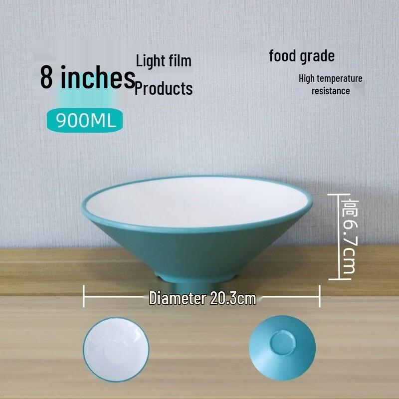 777 Melamine Two-Tone Conical Noodle Bowl