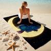 Stitch Dreams Crescent Moon Towel Large Quick-Drying Microfiber soft S-Square Pants-s Beach Towel for Travel Fitness Bathing Camping. 0730s100