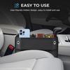 2026 2 Pack Car Seat Gap Filler Organizer, Universal Premium Leather Front Seat Side Organizer, Gap Filler For Car, Phone, Sunglasses, Keys, SUV