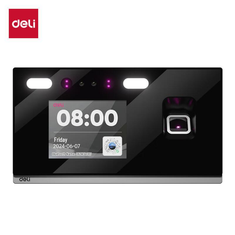 Deli D30W Face & Fingerprint Recognition Time Clock