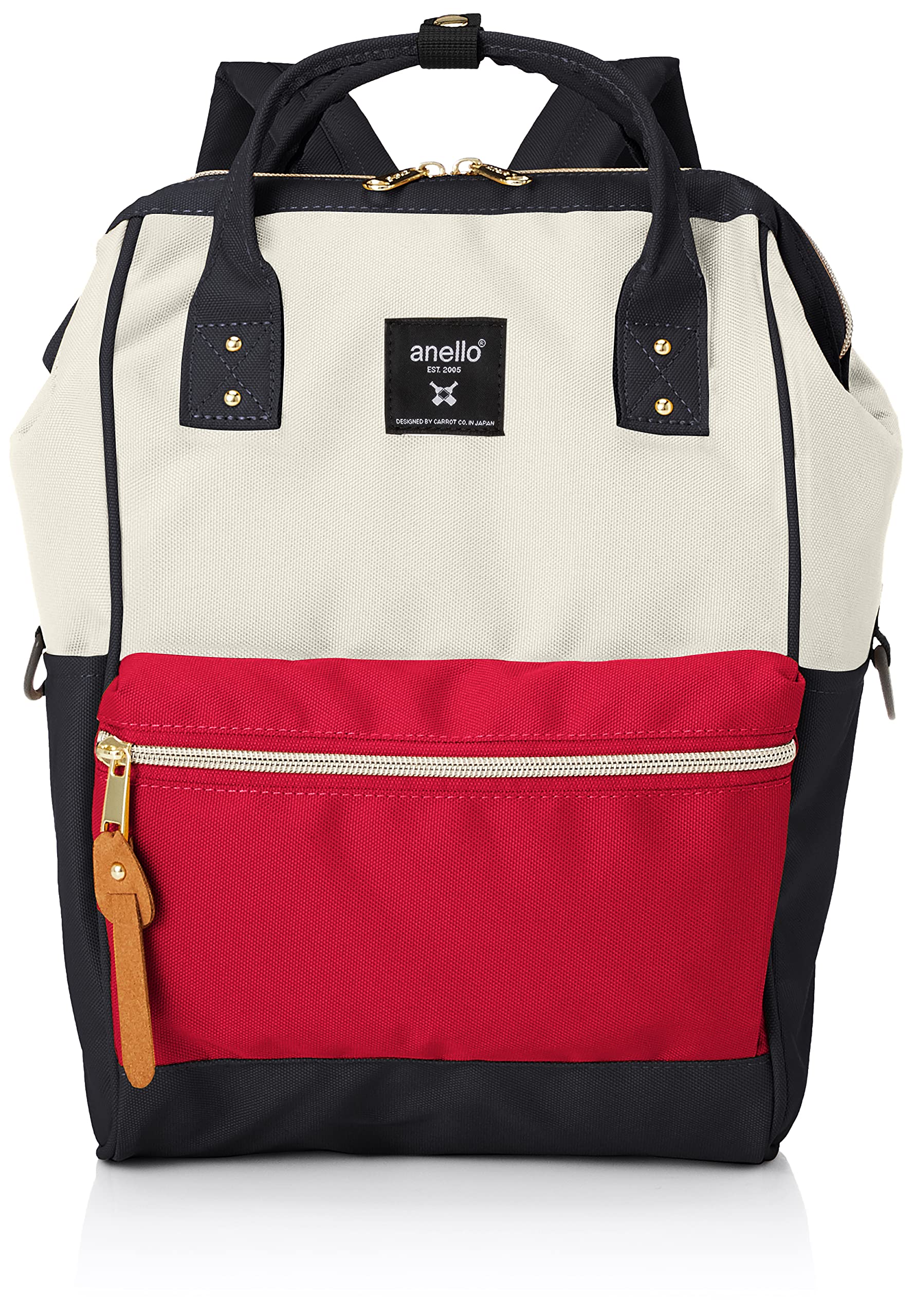 

Buckle Backpack Water Repellent Back Pocket Small CROSS BOTTLE REPREVE ATB0197R Multicolor [Anello] (S)