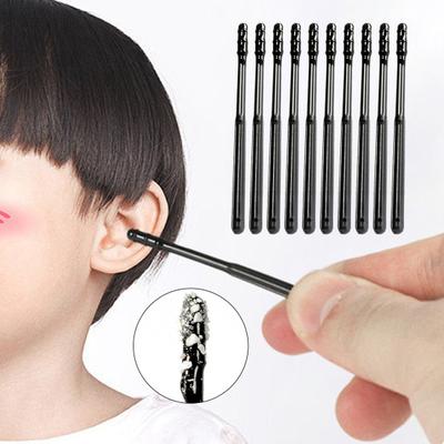 20-teiliger Ohrenschmalz-Entfernungsstift, leicht zu tragen, einmalige glatte Kanten, gute Klebrigkeit, kreatives Schönheitszubehör, selbstklebender Gehörgangsreiniger aus Acrylsäure