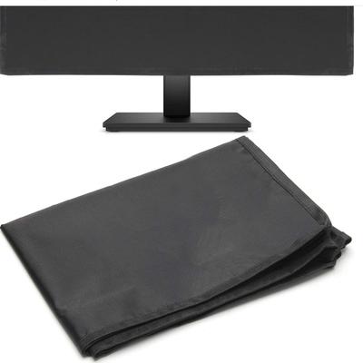 21" 24" 28" Home PC Desktop Computer Monitor Dust Cover Waterproof Fabric LCD Screen Protector Case Washable Accessories Black