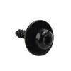 10pcs Screw Bolt 20mm Black Easy Installation For Ford Focus Escape