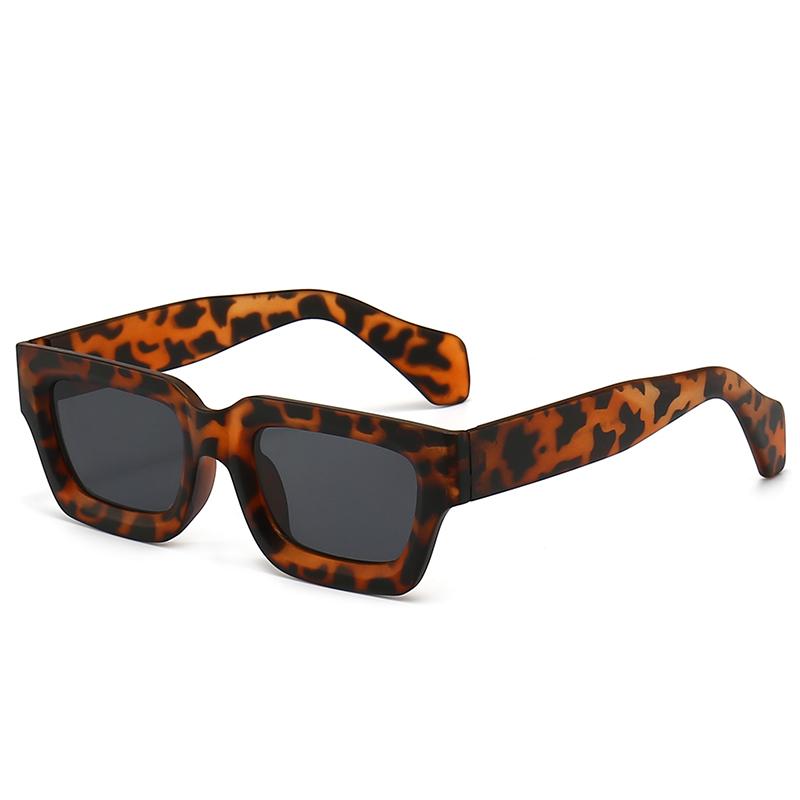 New Style Sweet-Cool Square-Frame Sunglasses Women's Street Style Trendy Fashion Sunglasses 5384