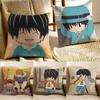 Cute Anime K-Kotaro Lives Alone Pillow Case Anti-dustmite Invisible Zipper Sofa Bed