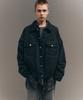 Big Union Oversized Denim Trucker Jacket (Black)