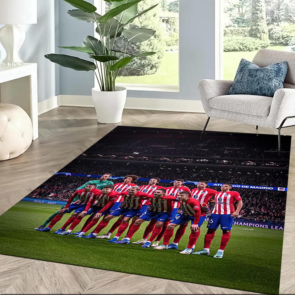 Atletico Madrid Carpet Suitable For Foyer Decorate Room Dormitory Game Room Antislip Rug Anime Office Decor Perfect Gift For Womenmen