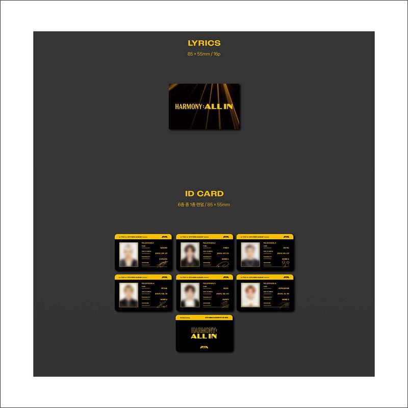 P1Harmony [HARMONY : ALL IN] (FIT IN VER./ PLVE) 6th Mini Album