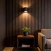 40cm*300cm Imitation Grille Self-adhesive Background Wallpaper Waterproof Stain-resistant Wall Sticker