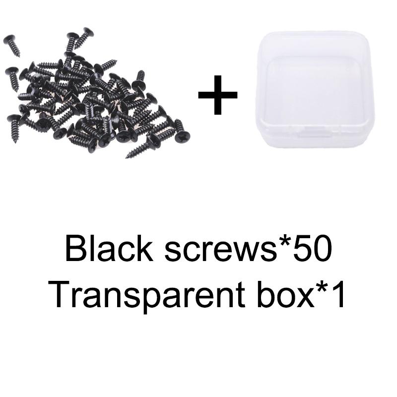 electric guitar bass protective plate screws 3*12mm protective plate rear cover plate socket screws with box packaging HY