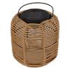 Solar Lantern Outdoor Hanging Solar Lights Waterproof Decorative Rattan Lantern for Table Patio