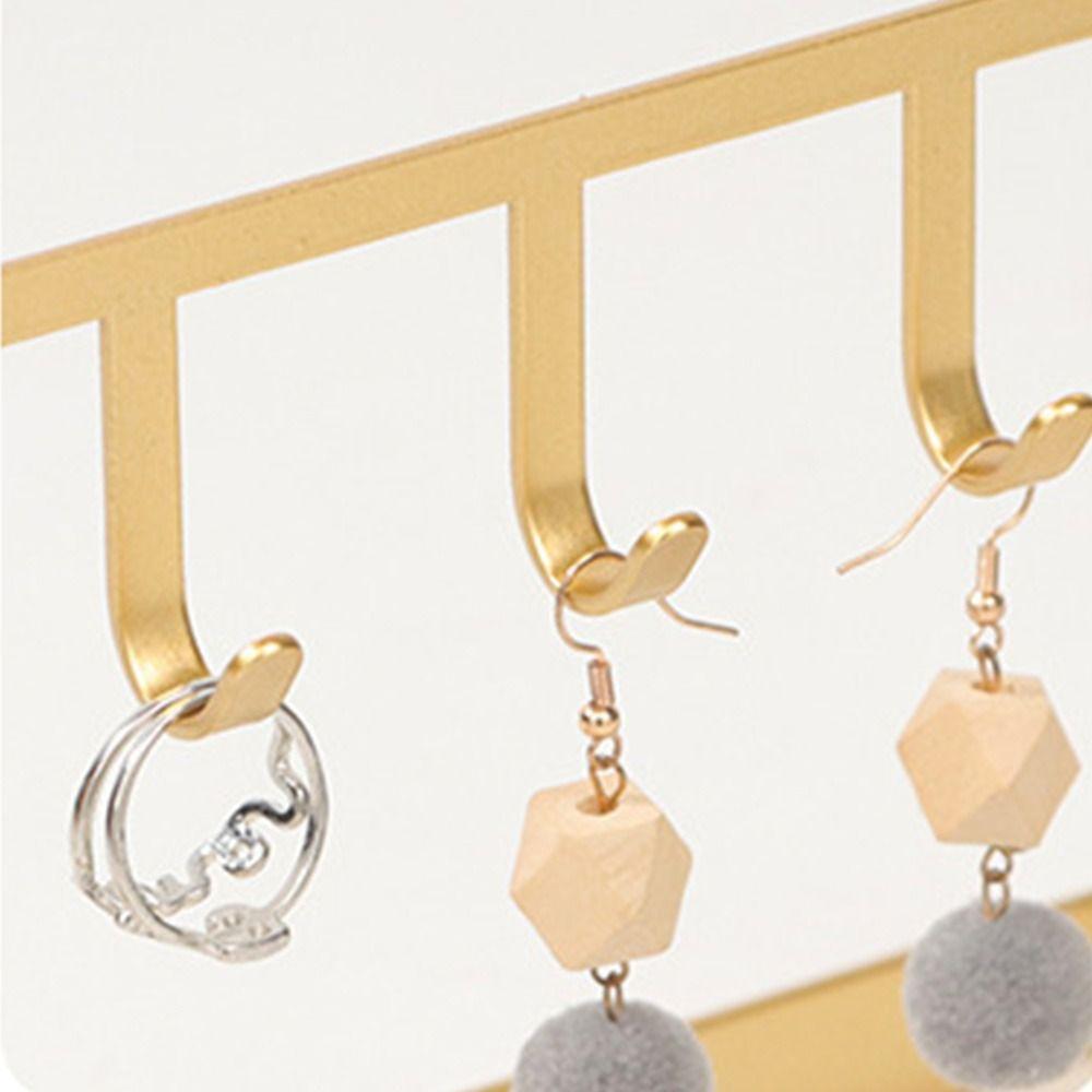 Stand Organizer Jewelry Display Stand Key Chain Hanger Metal Jewelry Display Bracelet Holder