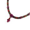 Les Trésors De Lily [J6989] - Designer Necklace 'Sissi' Red Pink