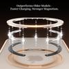 For iPhone 16 Pro Case Rotating Magnetic Kickstand TPU+PC Protective Cover