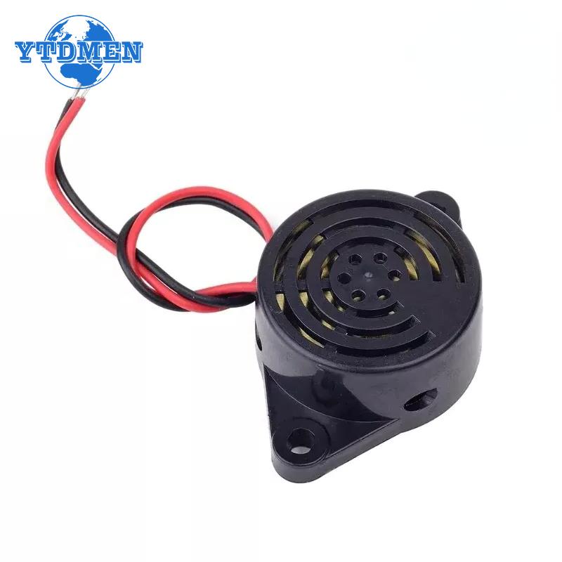 5 Stück 95DB Alarm Hochdezibel Summer SFM-27 DC 3-24V 12V Alarm Dauerton Summer, für Arduino