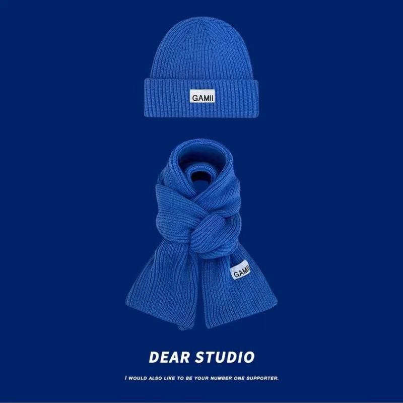 2022 frauen Gestrickte Hüte Schal Set Weiche Warme Mütze Winter Warme Mütze Stricken Beanie Sets Caps Fashion Herbst Outdoor Motorhaube gorros