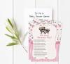 Inkdotpot Baby Shower Game Set Of 50 BabyA  AlphabetA  ABCA  Game Raccoon Jungle Animals Party
