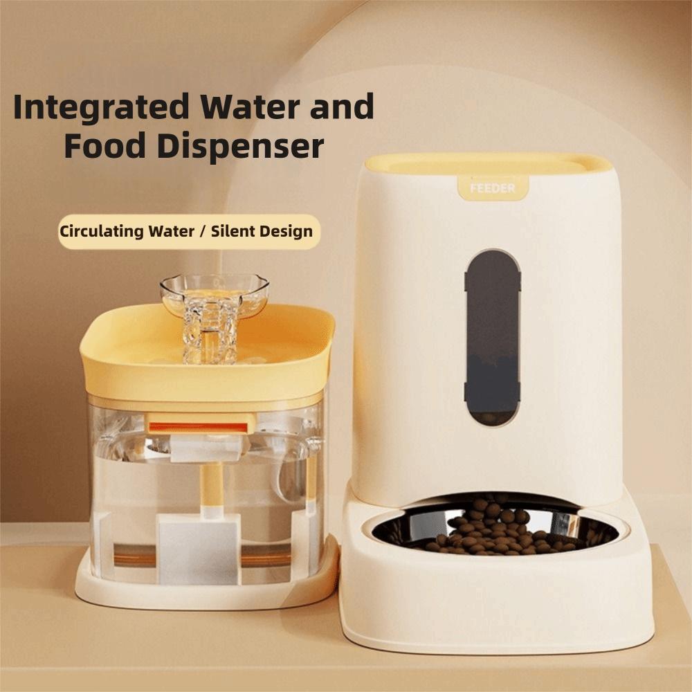 Mute Pump Cat Drinking Fountain Anti-Dry Burning Automatic Water Dispenser  Household