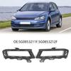 Accuracy Engineered Fog Light Grille 5G0853211F Replacement Easy Installation Tool Free Mounting for 14 To 17 Golf