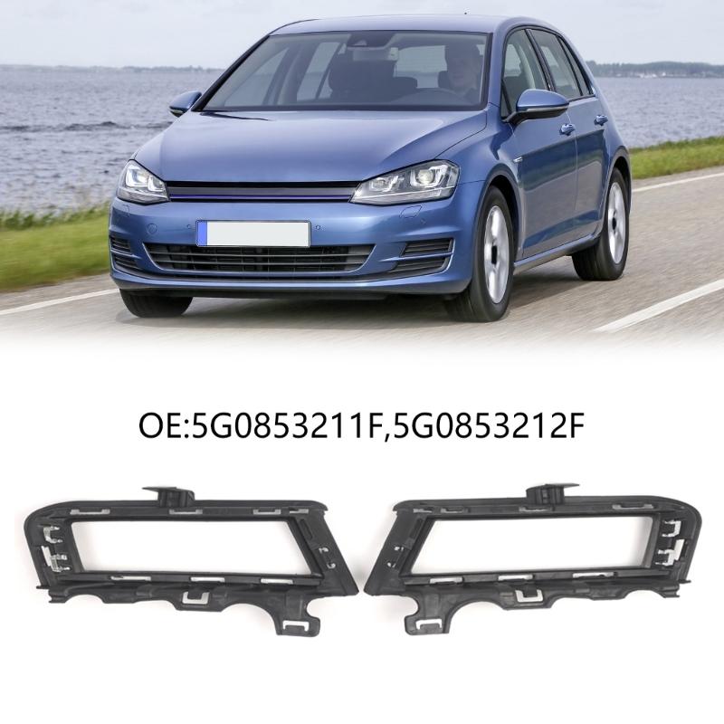 Accuracy Engineered Fog Light Grille 5G0853211F Replacement Easy Installation Tool Free Mounting for 14 To 17 Golf