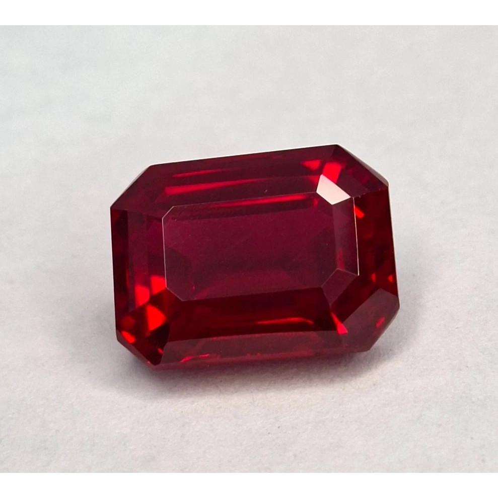 Certified Natural Red Ruby Emerald 12-14 Ct AAA Loose Gemstone