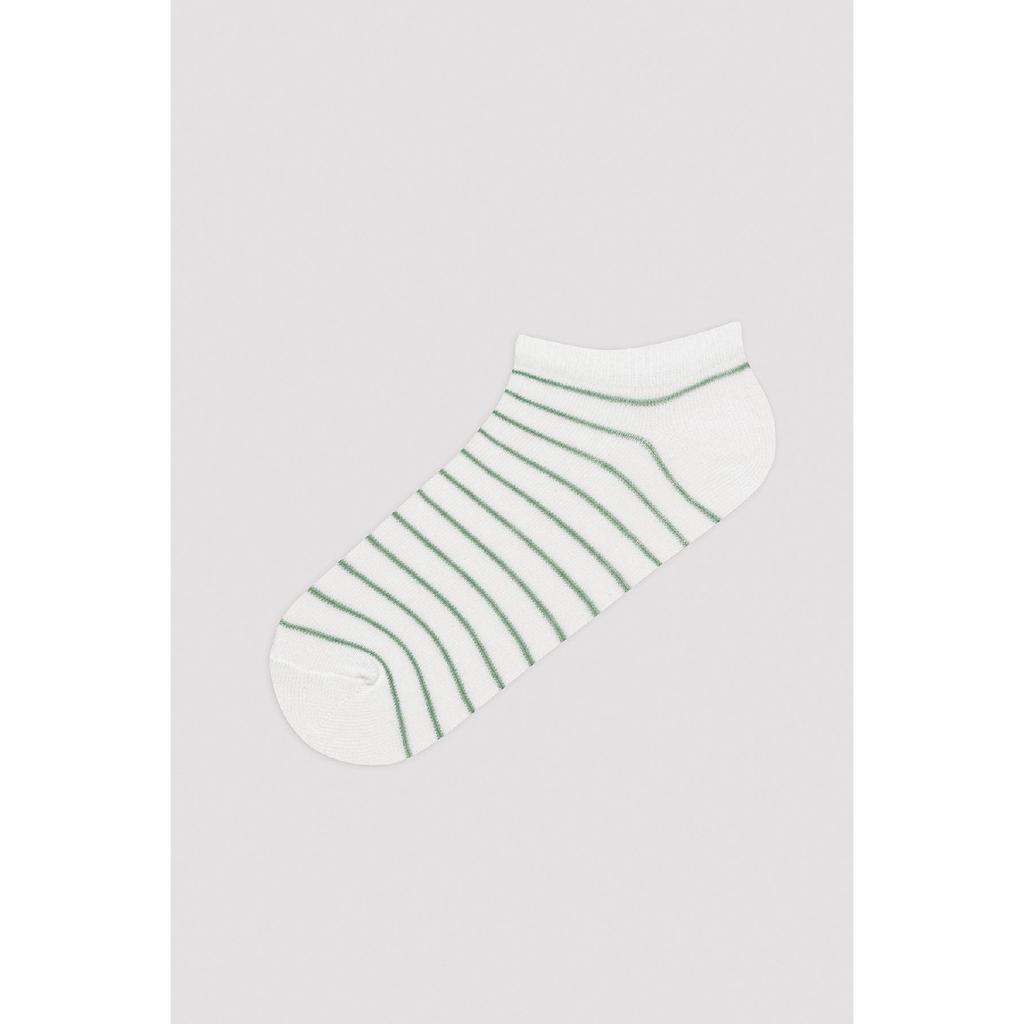 Colored Line 5 Booties Socks