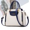 High Elastic Foldable Women's Bag 2023 New Fashion Color-blocking Handbag Large Capacity Shoulder Messenger Bag