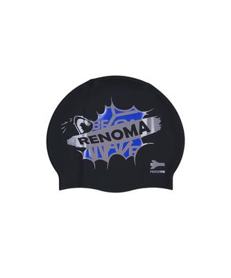 Lenomasuyeongbog Toys Adult Typo Silicone Swim Cap Black Ro-Rc2E402-Bk