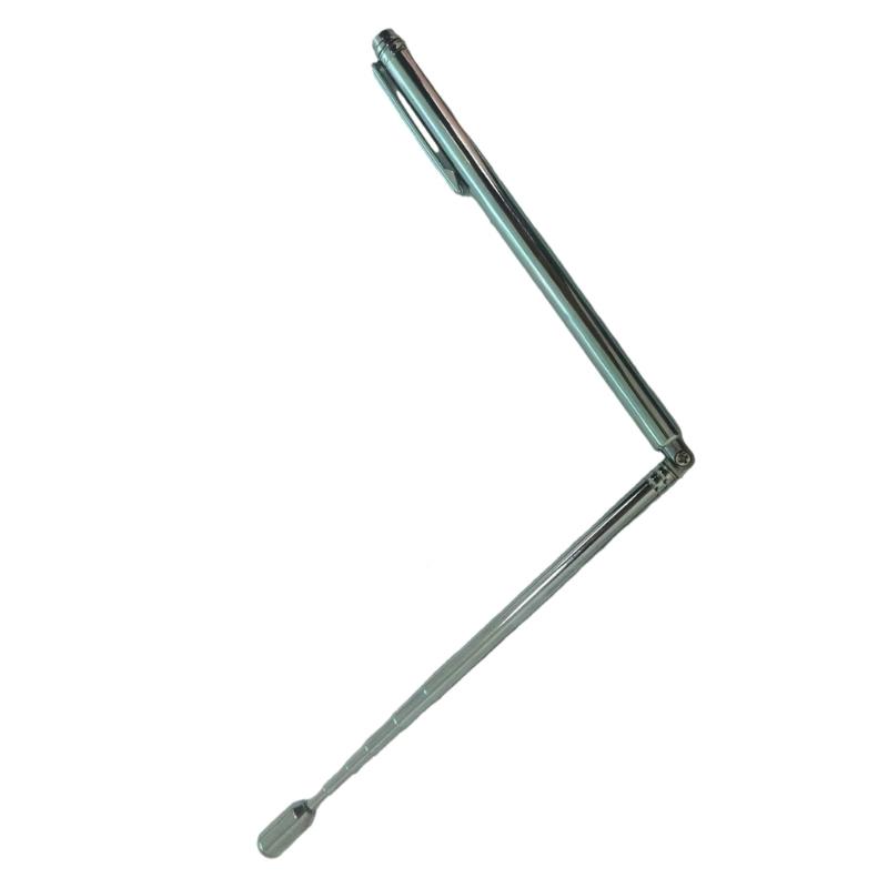 Règle de recherche de construction en laiton Instrument de mesure en laiton doré à la mode Tige de radiesthésie pour les passionnés et les constructeurs