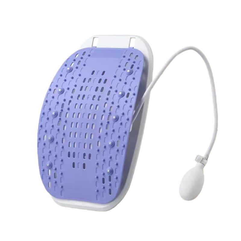 

Back Massager Cervical Muscle Relax Stretcher Air Pressure Adjustable Back Stretcher For Postures Correction Enduring фиолетовый