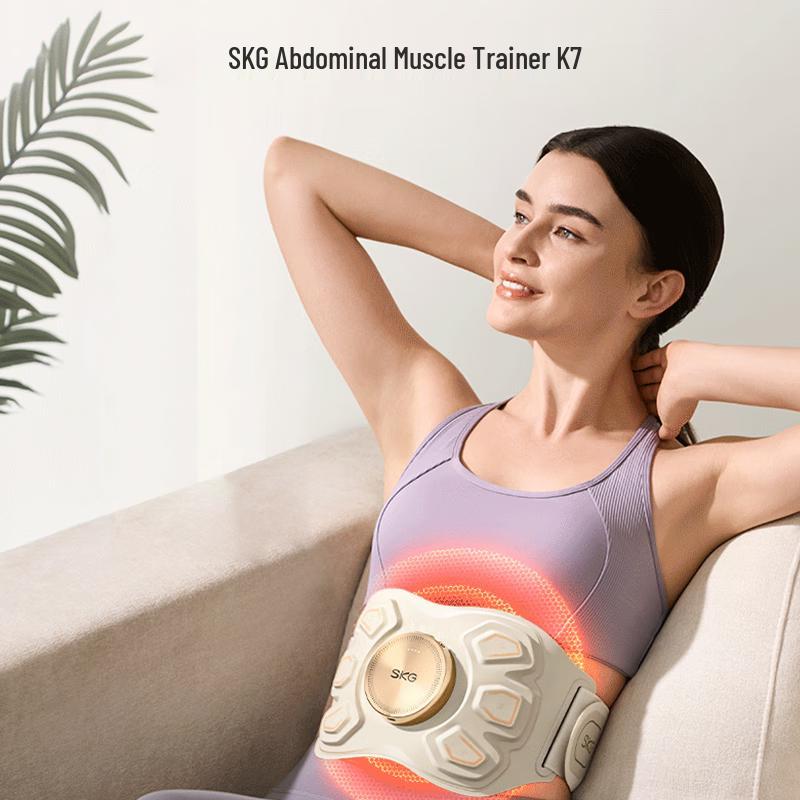 SKG K7 Smart Abdominal Massager Belt with Heat