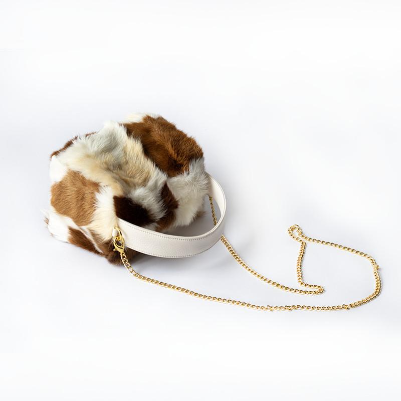 Leopard Print Lamb Leather Bag  Small Bag  Luxury Design  Japanese and Korean Fashion Trends  Autumn and Winter