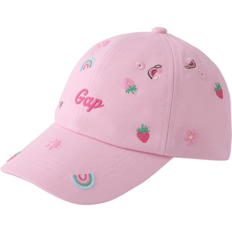 GAP Girls Embroidered Logo Cotton Baseball Cap One Size