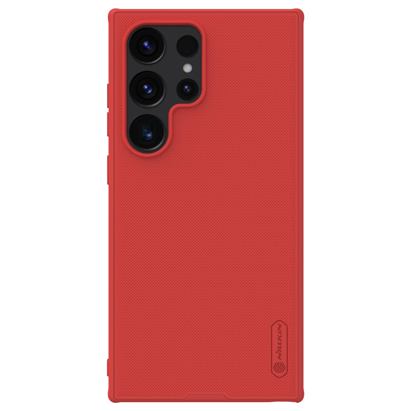 

Nillkin Чехол для Samsung Galaxy S25 Ultra Super Frosted Shield Pro Ультратонкий Жесткий ПК Защита Задняя Крышка красный