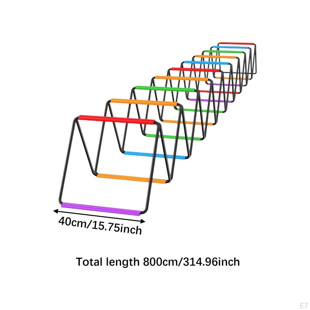 Agility Ladder Training Equipment Improves Coordination Soccer Speed Jumping Hurdles