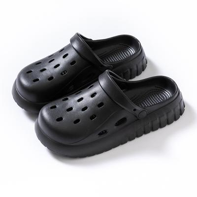 Unisex Gartensandalen Leichte EVA Höhlenschuhe für Damen und Herren Clogs Liebhaber Zuhause Garten Outdoor Männliche Strand Flache Hausschuhe