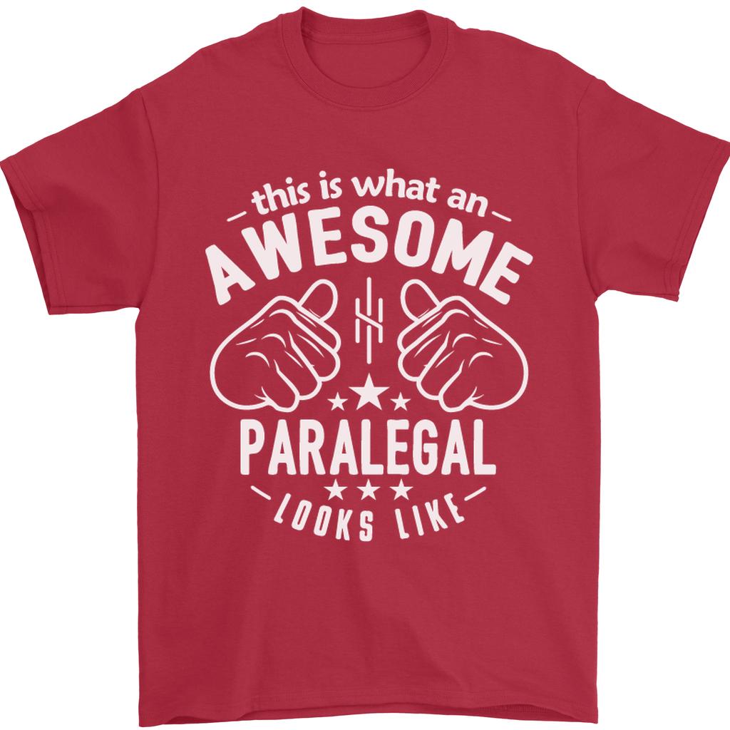 An Awesome Paralegal Looks Like Unisexs TShirt 100 Cotton