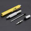 Mini Screwdriver Multi-function Tool Pen Measurement Ruler Ballpoint Pen  For Tablet Phone