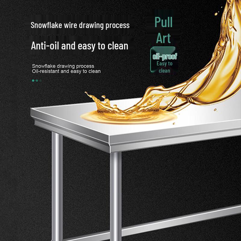 Einlagige Edelstahl-Gewerbeküchen-Werkbank