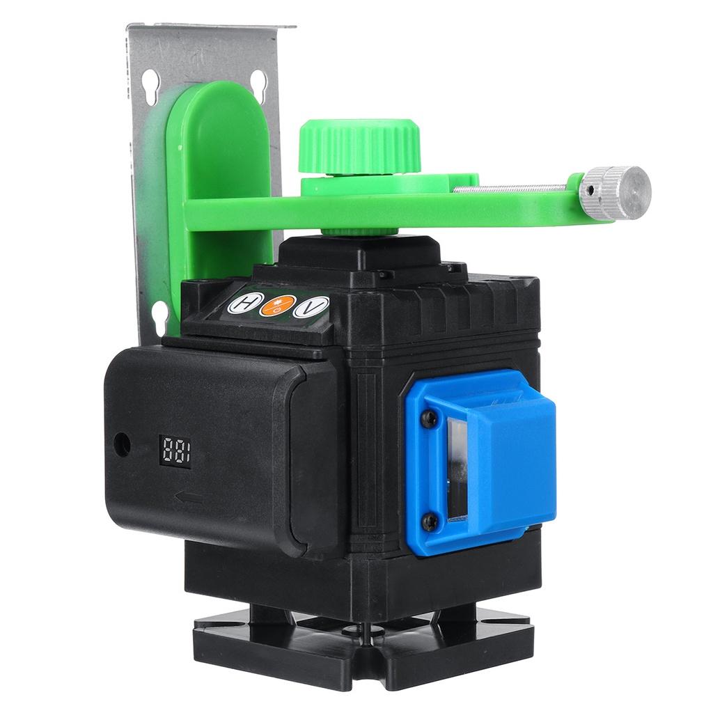 16 Line 4D Laser Level APP Control Self-Leveling 360 Horizontal and Vertical Cross Super Powerful Blue Laser Level 5000 mAh